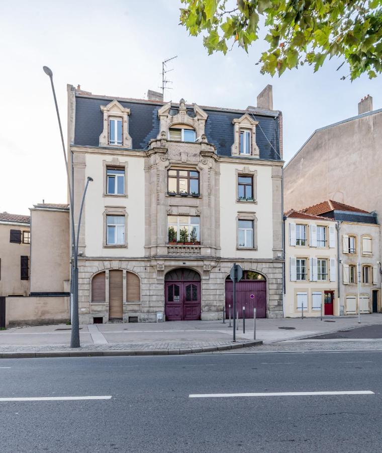 Le Maginot - Superbe Appartement De 75M2 - Deux Chambres - 4 Lits Simple -Position Centrale Centre Ville, Pompidou, Nouvelle Ville - 2 A 4 Personnes เมซ์ ภายนอก รูปภาพ