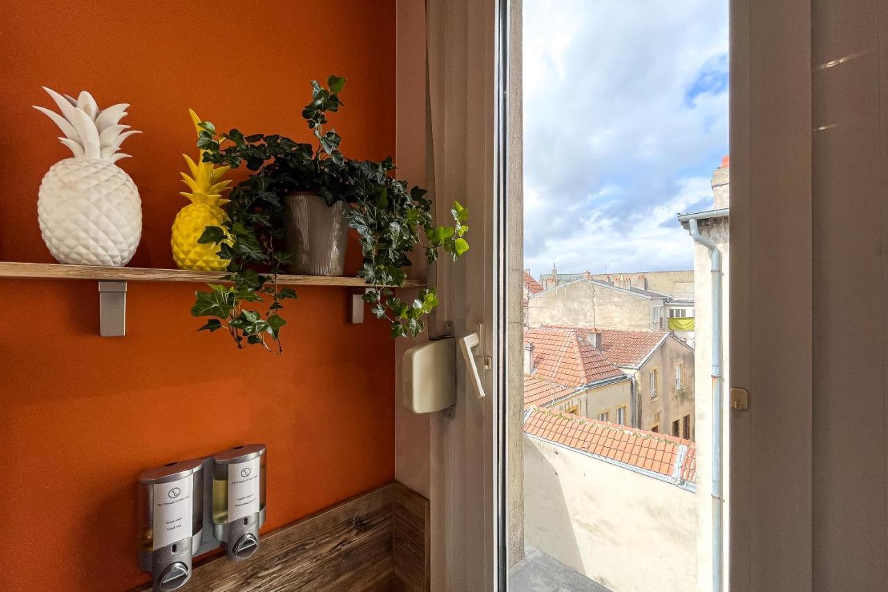 Le Maginot - Superbe Appartement De 75M2 - Deux Chambres - 4 Lits Simple -Position Centrale Centre Ville, Pompidou, Nouvelle Ville - 2 A 4 Personnes เมซ์ ภายนอก รูปภาพ