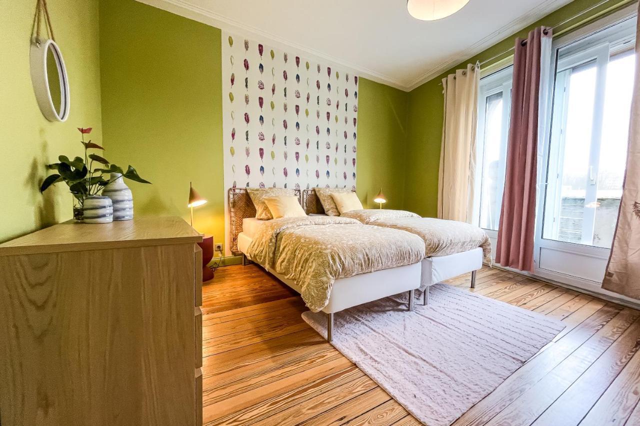 Le Maginot - Superbe Appartement De 75M2 - Deux Chambres - 4 Lits Simple -Position Centrale Centre Ville, Pompidou, Nouvelle Ville - 2 A 4 Personnes เมซ์ ภายนอก รูปภาพ