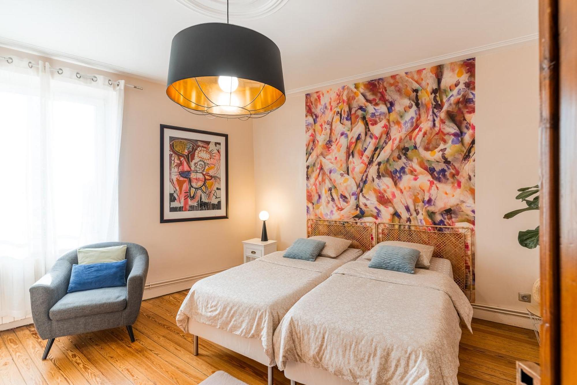 Le Maginot - Superbe Appartement De 75M2 - Deux Chambres - 4 Lits Simple -Position Centrale Centre Ville, Pompidou, Nouvelle Ville - 2 A 4 Personnes เมซ์ ภายนอก รูปภาพ